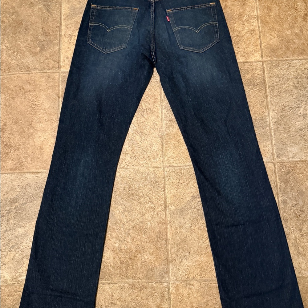 Levi's Blue Bootcut Jeans Classic Style